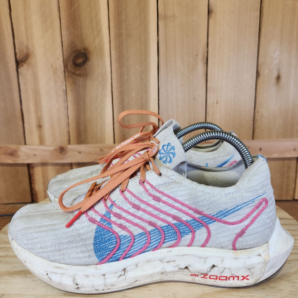 Nike Pegasus Turbo Next Nature Shoes Womens 9 White Running Sneakers DZ5221-100